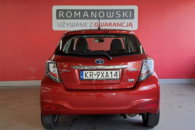 Toyota Yaris cena 49900 przebieg: 83374, rok produkcji 2013 z Kraków małe 529